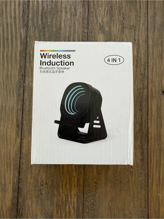 Other - Wireless Induction Bluetooth Speaker - Black